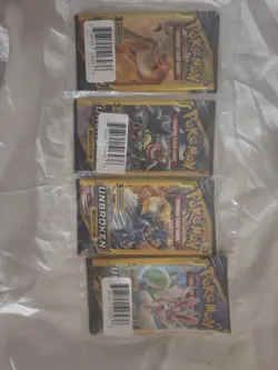Pokemon Sun and Moon Unbroken Bonds 3 Card Booster Pack - Image 1