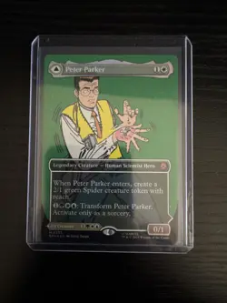 Peter Parker Amazing Spiderman (0232) Borderless Marvel's Spider-Man pack fresh - Image 1