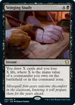 MTG Stinging Study - 44 / English / Near Mint - Image 1