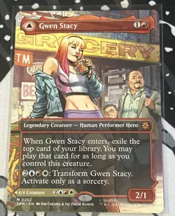Gwen Stacy (0202) (Borderless) Marvel's Spider-Man Regular - Image 1