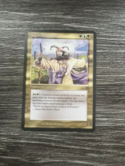 Magic The Gathering Angus Mackenzie 1996 Legends Edition MTG Vintage English - Image 1