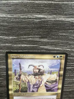 Magic The Gathering Angus Mackenzie 1996 Legends Edition MTG Vintage English - Image 4