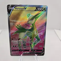 Virizion V 164/189 Astral Radiance Full Art Ultra Rare Holo Pokemon TCG - Image 1