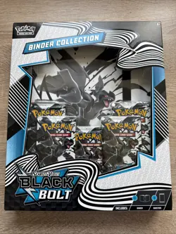 Pokemon TCG: Black Bolt Binder Collection - Image 1