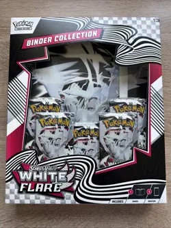 Pokemon TCG White Flare Binder Collection - Image 1