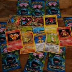 !FAKE! Pokemon XY Evolutions TCG Packs - Image 1