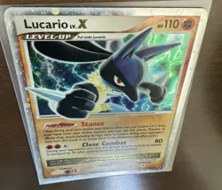 Pokemon 2007 TCG Lucario LV X Promo DP 12 Promos Holo - Open To Offers - Image 3