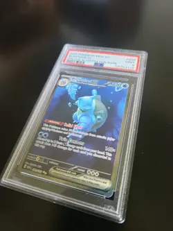 Pokemon TCG Blastoise EX Sir 200/165 Scarlet & Violet 151 PSA 9 - Image 1