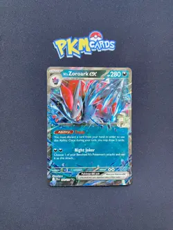 Pokemon TCG N's Zoroark ex Journey Together 098/159 Double Rare LP. - Image 1