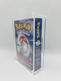 Deck Pokemon Set de Base Scelle Pastille Pikachu Neuf Sous Acrylique FR - Image 4
