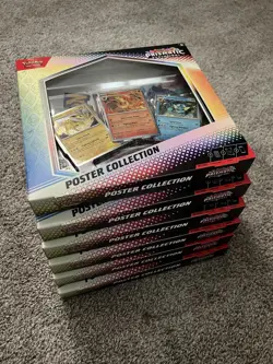 Pokemon Prismatic Evolutions Poster Collection (Case of 6) - Image 1