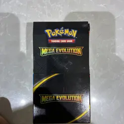 Pokemon TCG: Mega Evolutions Half Booster Box 18 Packs Unsealed - Image 1