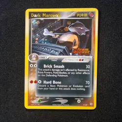 Dark Marowak Reverse Holo EX Team Rocket Returns 7/109 Pokemon TCG - NM - Image 1