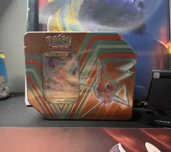 Pokemon TCG Rotom V Sealed Hidden Potential Tin with 5 Booster Packs New 820650851483 - Image 1