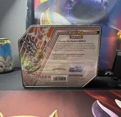 Pokemon TCG Rotom V Sealed Hidden Potential Tin with 5 Booster Packs New 820650851483 - Image 2