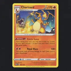 Charizard 001/015 Non-Holo 2025 McDonald's Dragon Discovery Pokemon TCG NM 🔥 - Image 1