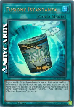 FUSIONE ISTANTANEA • (Instant Fusion) • Ultra R • MAMA IT080 • 1Ed • Yugioh! - Image 1