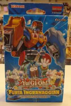 Yu Gi Oh Structure Deck Mazzo Introduttivo ITALIANO Nuovo - FURIA INGRANAGGIAN - - Image 1