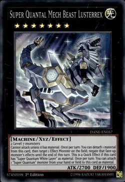 Super Quantal Mech Beast Lusterrex Super Rare Dark Neostorm DANE-EN037 LP - Image 1
