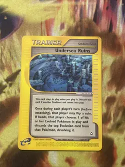Pokemon Aquapolis 138/147 Undersea Ruins Card - Image 1
