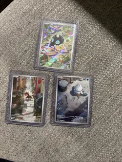 Mega Evolution Illustration Rare Lot of 3 Pokemon Cards - Image 1