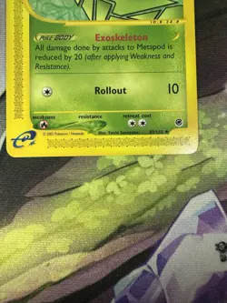 Metapod 87/165 - Expedition Base Set - Pokemon Card - Near Mint Condition - Image 4