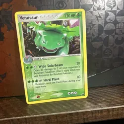 Pokemon TCG- Venusaur- 6/17- Holo Rare Promo Card- POP Series 2- MP - Image 1