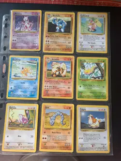 Base set Bundle 18 x Pokemon Cards 1 x Rare No Duplicates WOTC - Image 4