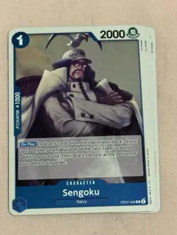 OP07-046 Sengoku : Rare Foil English One Piece TCG Card - Image 1