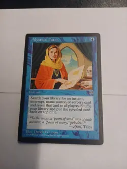Magic The Gathering Mystical Tutor Mirage Near Mint Condition - Image 1