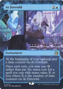 As Foretold R Wilds of Eldraine: Enchanting Tales 14 NM - Image 1