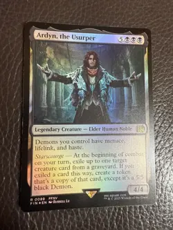 Mtg FIN Final Fantasy - Ardyn, The Usurper-NM FOIL - Image 1