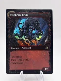 Brutal Cathar 286 Showcase Foil Innistrad Midnight Hunt MID MTG NM - Image 2