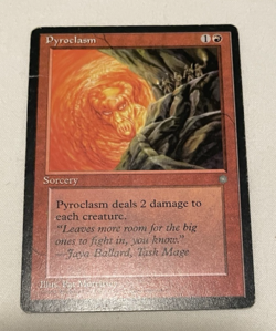 1x Pyroclasm - Ice Age - MTG - Magic the Gathering - MP - Image 1