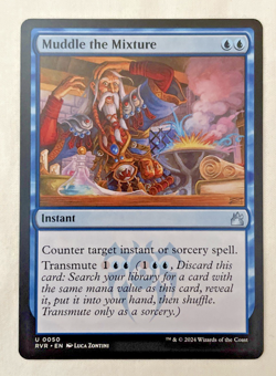 1x Muddle the Mixture 0050 Ravnica Remastered MTG Magic the Gathering NM - Image 1