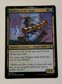 MTG Korlessa, Scale Singer - Commander Legends: Battle for Baldur's Gate NM - Image 1