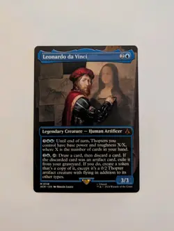 Leonardo da Vinci (Borderless) Universes Beyond: Assassin's Creed Regular - Image 1