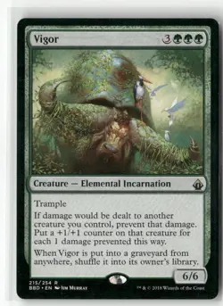 Magic the Gathering Vigor Battlebond #215 - Image 1