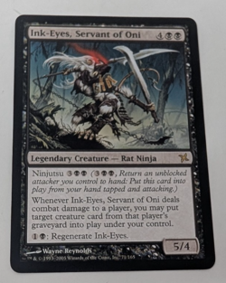 Ink-Eyes, Servant of Oni Betrayers of Kamigawa MTG Magic the Gathering - Image 1
