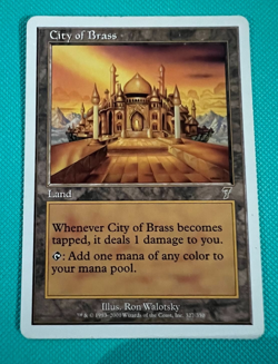 City of Brass - 7th edition - MTG - Magic the Gathering - Image 1