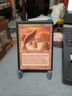 MTG MERCADIAN MASQUES 136 SANDSTONE NEEDLE MAGIC THE GATHERING - Image 1