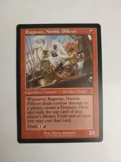 MTG Ragavan, Nimble Pilferer Retro Frame, Modern Horizons 3 NM Condition - Image 1