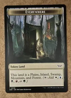 Everywhere Token - Duskmourn: House of Horror - NM MTG - Image 1