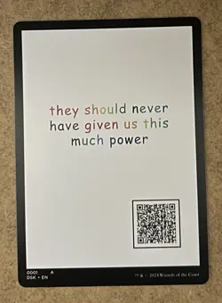 Everywhere Token - Duskmourn: House of Horror - NM MTG - Image 2