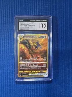 Original Forme Dialga VSTAR Crown Zenith GG68/GG70 CGC Gem Mint 10 - Image 1