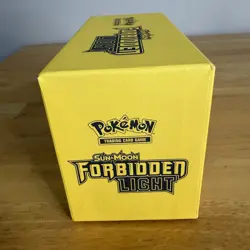 Pokemon Sun & Moon Forbidden Light ETB Box Only EMPTY Read - Image 4