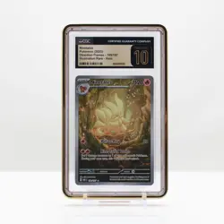 Pokemon Ninetales Holo #199/197 IR Obsidian Flames 2023 - CGC 10 PRISTINE POP 17 - Image 1