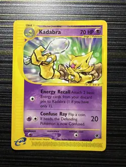 2002 Pokemon TCG Expedition Base Set Kadabra - 84/165 - Image 1