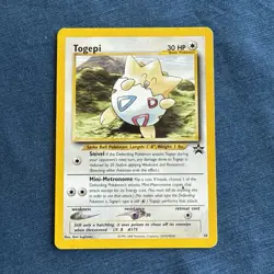 Togepi #30 Pokemon TCG Black Star Promo Rare LP - Image 3