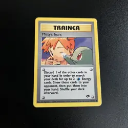 MISTY'S TEARS 118/132 GYM CHALLENGE 1999-2000 POKEMON TCG - Image 1